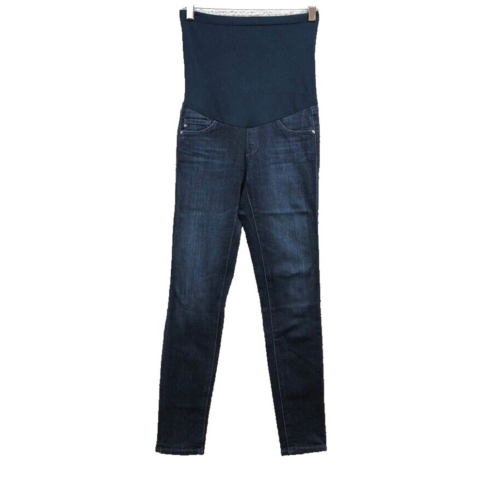AG Adriano Goldschmied Skinny Maternity Jeans Womens 24 0‎ Stretch Denim Classic